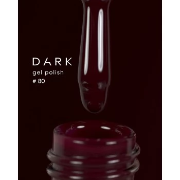 Dark gel polish 080 10 ml