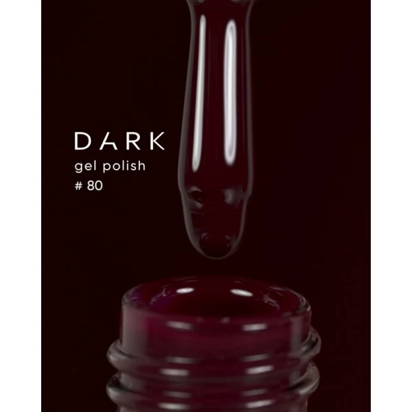 Dark gel polish 080 10 ml