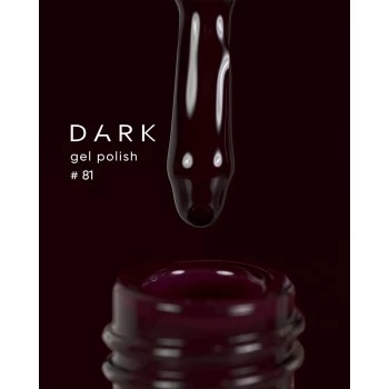 Dark gel polish 081 10 ml