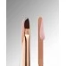 DARK Double-sided black brush spatula + rounded gel 9 mm