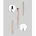 DARK Double-sided beige brush liner 11 mm + flat square gel 9 mm DARK Double-sided beige brush liner 11 mm + flat square gel 9 mm