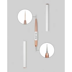 DARK Double-sided brush liner 13 mm + dots 1.2 mm