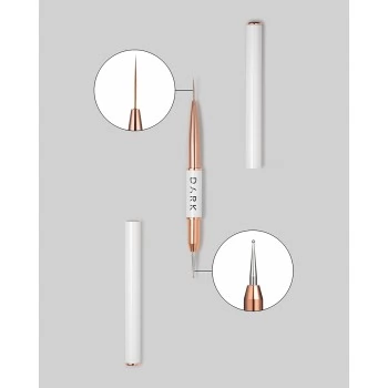 DARK Double-sided brush liner 13 mm + dots 1.2 mm