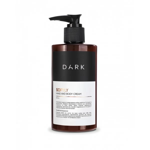 DARK Softly hand and body cream 250 ml DARK Softly hand and body cream 250 ml