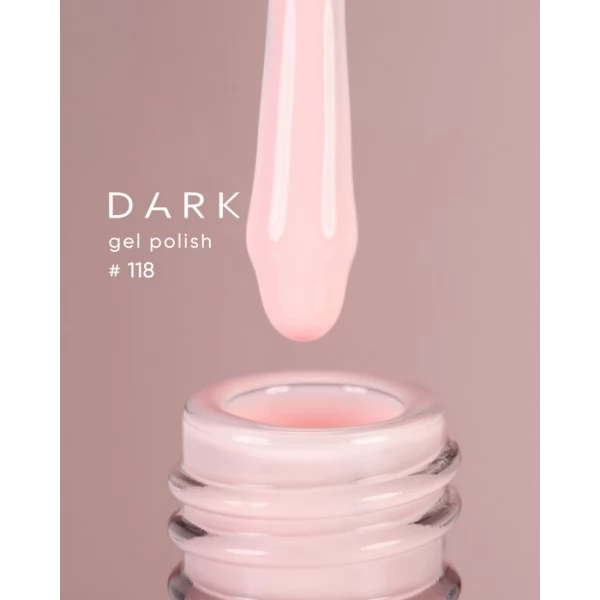 Dark gel polish 118 10 ml Dark gel polish 118 10 ml