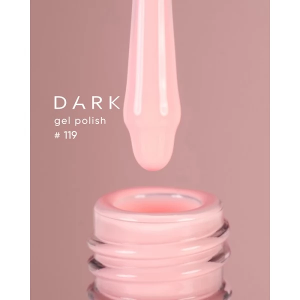 Dark gel polish 119 10 ml Dark gel polish 119 10 ml