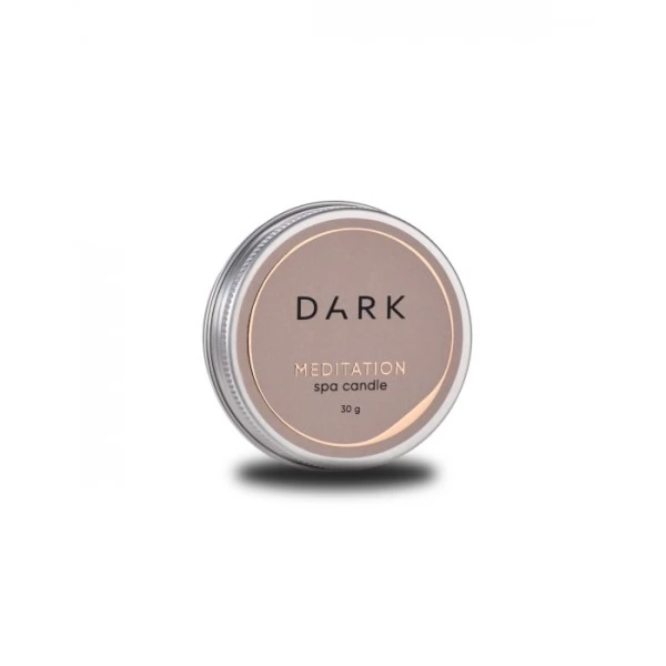 Dark spa candle MEDITATION 30 gr Dark spa candle MEDITATION 30 gr