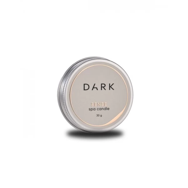 Dark spa candle SENSE 30 gr Dark spa candle SENSE 30 gr