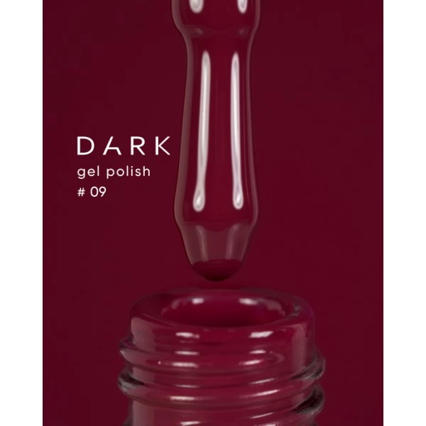 Dark gel polish 09 10 ml Dark gel polish 09 10 ml