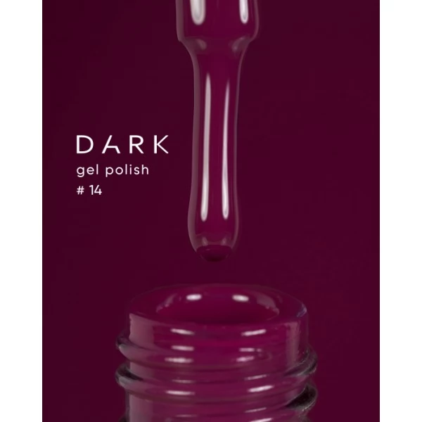 Dark gel polish 14 10 ml Dark gel polish 14 10 ml