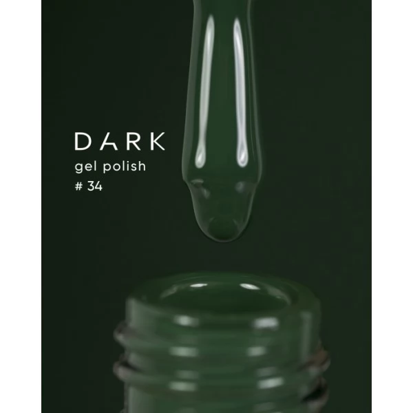 Dark gel polish 34 10 ml Dark gel polish 34 10 ml