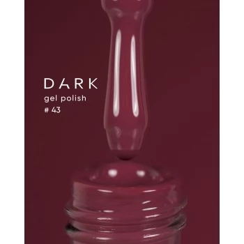 Dark gel polish 43 10 ml