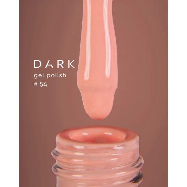 Dark gel polish 54 10 ml Dark gel polish 54 10 ml