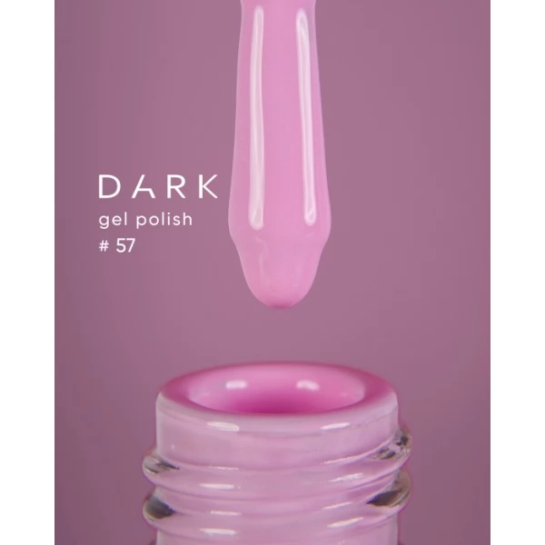 Dark gel polish 57 10 ml Dark gel polish 57 10 ml