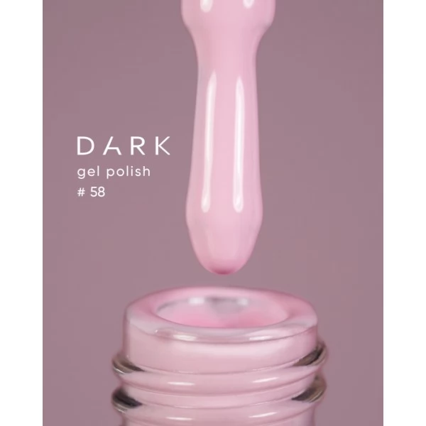 Dark gel polish 58 10 ml Dark gel polish 58 10 ml