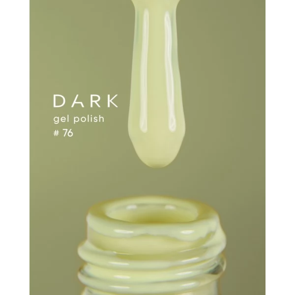 Dark gel polish 76 10 ml Dark gel polish 76 10 ml