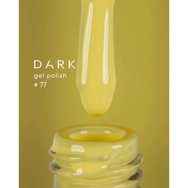 Dark gel polish 77 10 ml Dark gel polish 77 10 ml