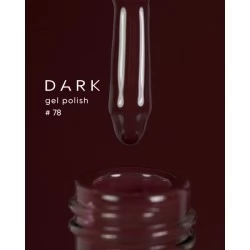 Dark gel polish 78 10 ml