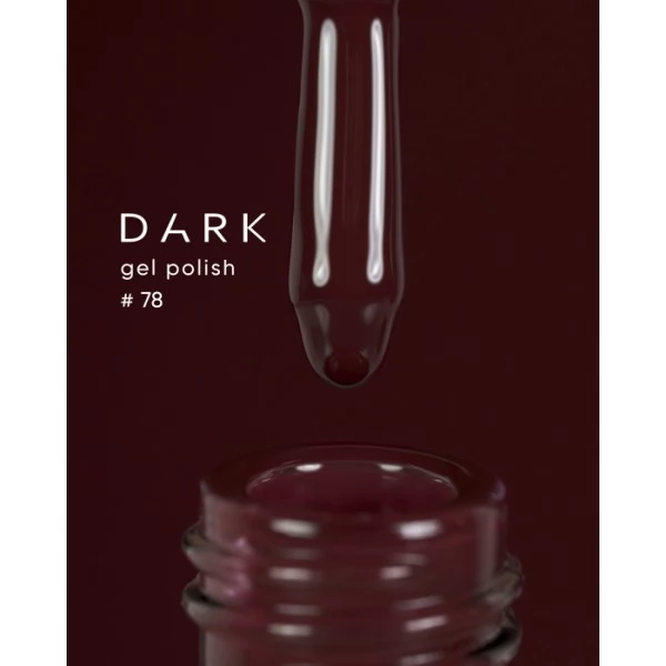 Dark gel polish 78 10 ml