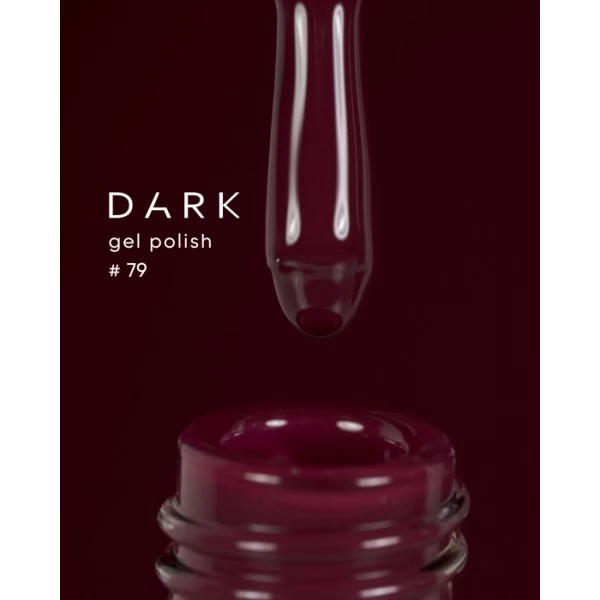 Dark gel polish 79 10 ml Dark gel polish 79 10 ml