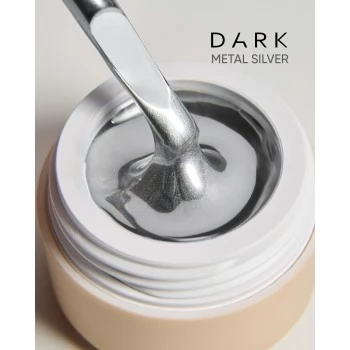 Dark Silver metal gel paint (5g)