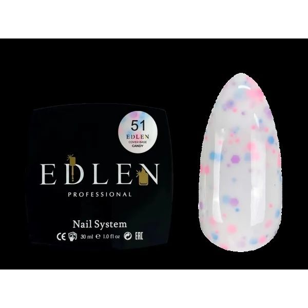 Cover base Candy Edlen 30 ml no.51 Cover base Candy Edlen 30 ml no.51