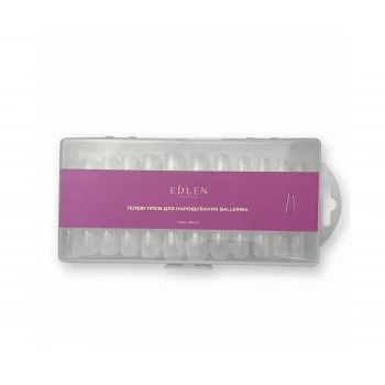 Gel tips for extension Ballerina Edlen (ballerina) 240 pcs