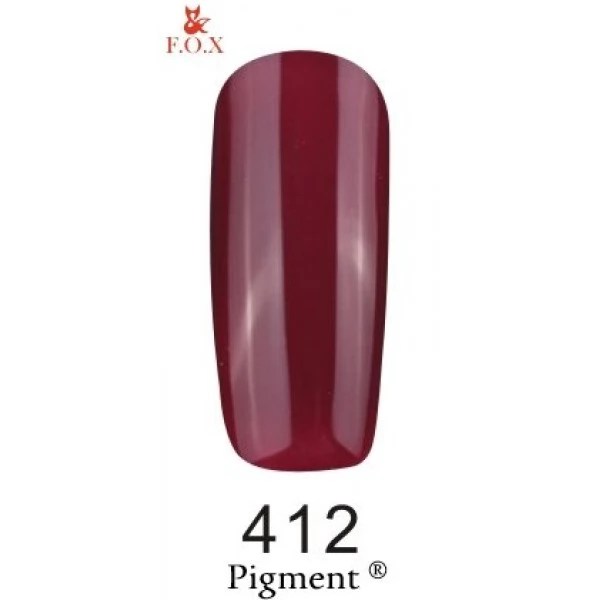 Gel polish FOX gold Pigment 412 6 ml Gel polish FOX gold Pigment 412 6 ml