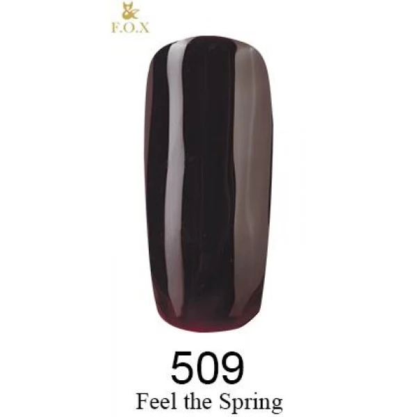 Gel polish FOX 6 ml Feel The Spring Collection 509 Gel polish FOX 6 ml Feel The Spring Collection 509