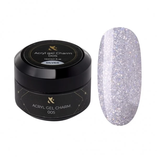 F.O.X Acryl gel Charm Silver 005 15 ml
