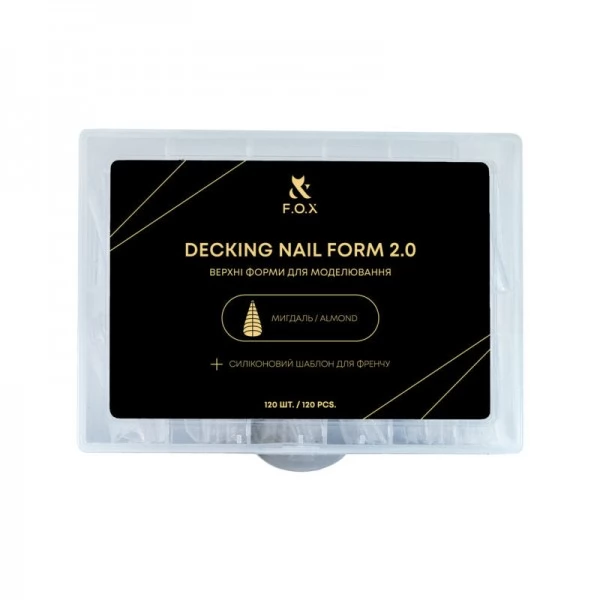 F.O.X Decking Nail form 2.0 Almond 120 pcs F.O.X Decking Nail form 2.0 Almond 120 pcs
