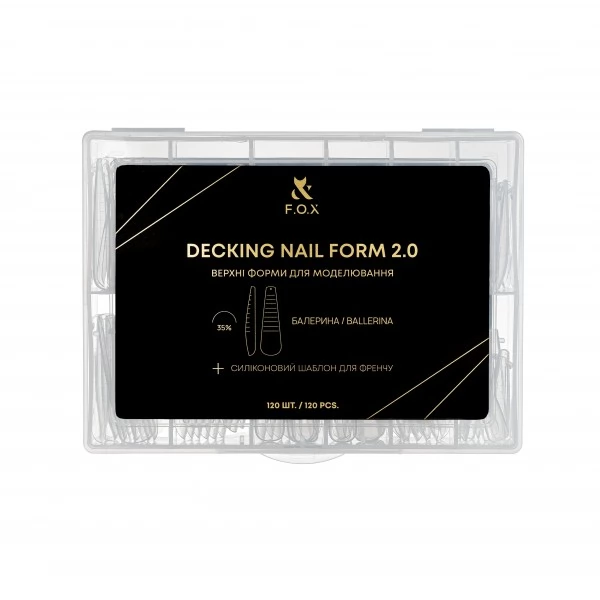 F.O.X Decking Nail form 2.0 Ballerina 120 pcs F.O.X Decking Nail form 2.0 Ballerina 120 pcs
