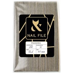 F.O.X Files Half-moon Replacement Files soft layer 167 mm | 240 grit