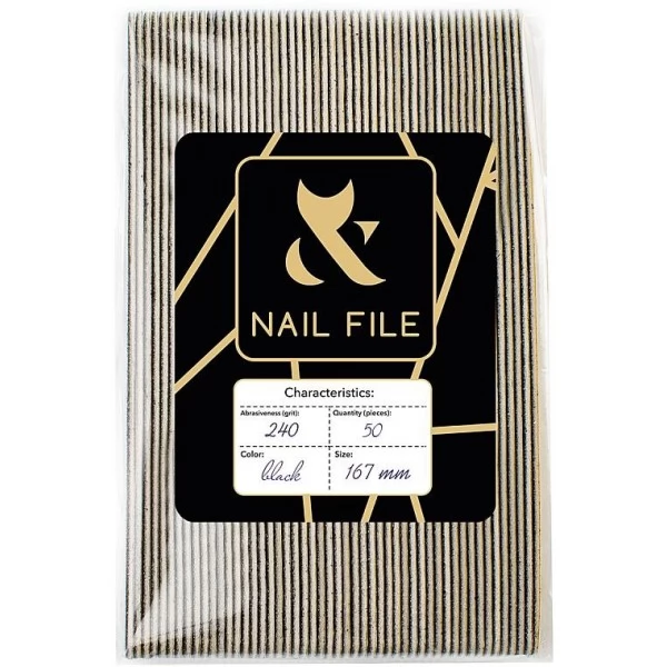 F.O.X Files Half-moon Replacement Files soft layer 167 mm | 240 grit F.O.X Files Half-moon Replacement Files soft layer 167 mm | 240 grit