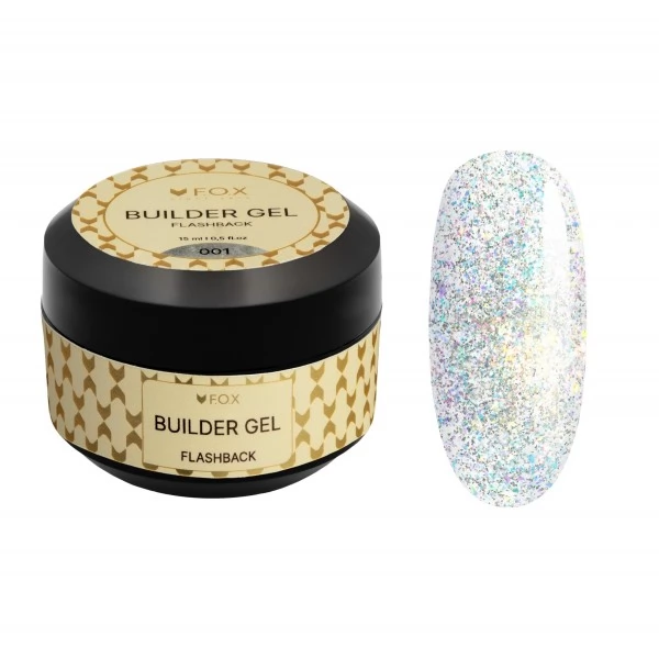 F.O.X Builder gel Flashback 001 15 ml F.O.X Builder gel Flashback 001 15 ml