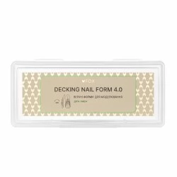 Upper Nail Forms F.O.X Decking Nail form 4.0 Arc 28 pcs