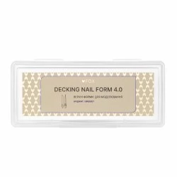 Upper Nail Forms F.O.X Decking Nail form 4.0 Bridget 14 pcs