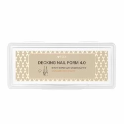 Upper Nail Forms F.O.X Decking Nail form 4.0 Classic Stiletto 28 pcs