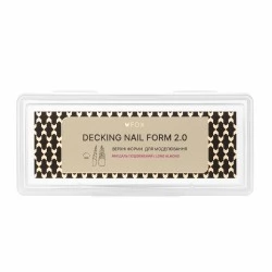 Upper Nail Forms F.O.X Decking Nail form 2.0 Elongated Almond 24 pcs
