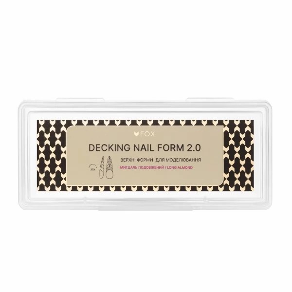 Upper Nail Forms F.O.X Decking Nail form 2.0 Elongated Almond 24 pcs Upper Nail Forms F.O.X Decking Nail form 2.0 Elongated Almond 24 pcs