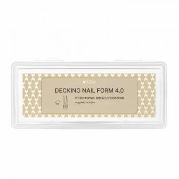 Upper Nail Forms F.O.X Decking Nail form 4.0 Modern 14 pcs