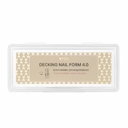 Upper Nail Forms F.O.X Decking Nail form 4.0 Modern Ballerina 28 pcs
