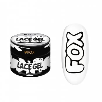 Gel Paint F.O.X Lace Gel Black 5 ml