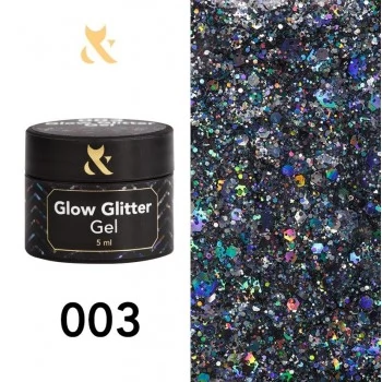 F.O.X Glow Glitter Gel 003 5 ml 5 g