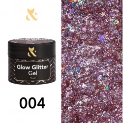 F.O.X Glow Glitter Gel 004 5 ml 5 g