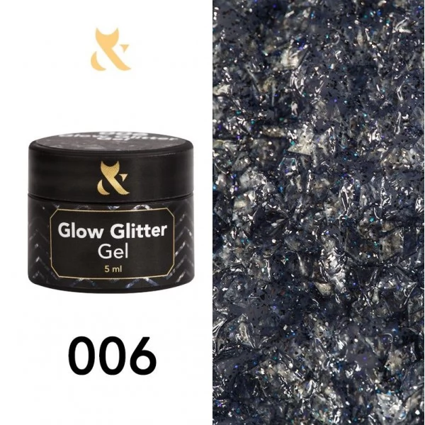 F.O.X Glow Glitter Gel 006 5 ml 5 g F.O.X Glow Glitter Gel 006 5 ml 5 g