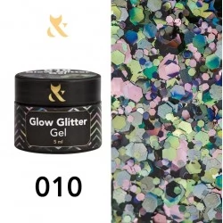 F.O.X Glow Glitter Gel 010 5 ml 5 g