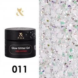 F.O.X Glow Glitter Gel Love Edition 011 5 ml
