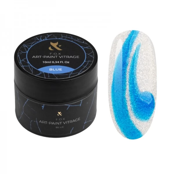 F.O.X Art-paint Vitrage Blue 10 ml F.O.X Art-paint Vitrage Blue 10 ml