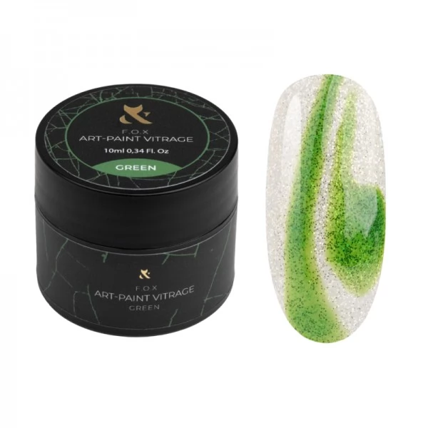 F.O.X Art-paint Vitrage Green 10 ml